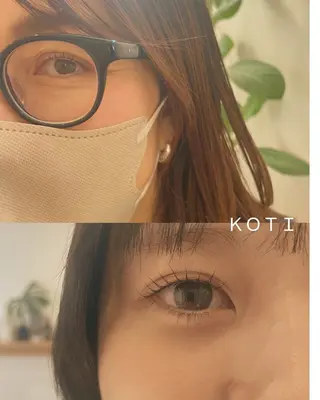 マツエク・マツパ KOTI YOSHIEのマツエク・マツパデザイン