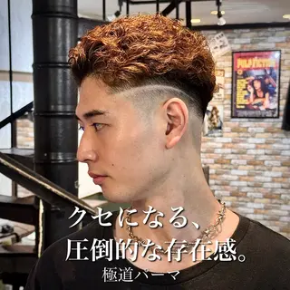 ショート パーマ メンズ メンズカット✂️ メンズパーマ💈三上のヘアスタイル