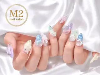 ネイル 長さだし専門店 M2 rikaのネイルデザイン