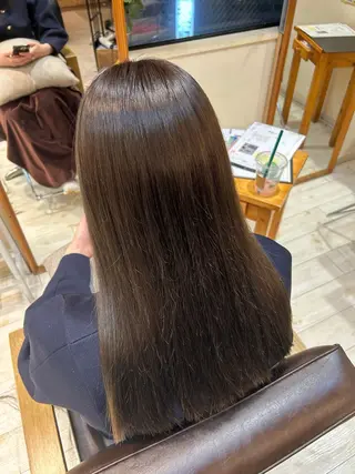 カラー 透明感カラー×顔周り mizuki🫧のヘアスタイル