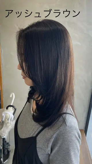 セミロング La fith/ Renoのヘアスタイル