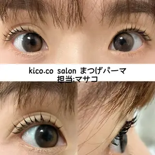 マツエク・マツパ kico.coサロン マサコのマツエク・マツパデザイン