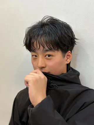 パーマ メンズ accorto 小林ユウのヘアスタイル