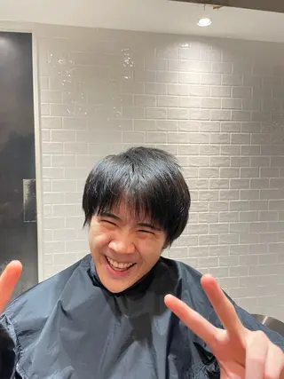 キッズ 髪質改善＆高級カラー ✨野井琢生のヘアスタイル