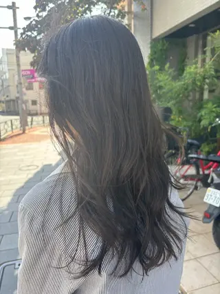 ロング カラー 🐰K+Plus🐰 まゆ🐰のヘアスタイル