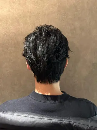 ショート メンズ メンズヘア/透明感 カラー/ayatoのヘアスタイル