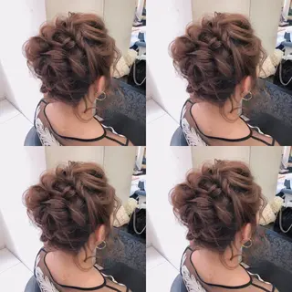 ミディアム ヘアアレンジ 🌷MAYU 🌷のヘアスタイル