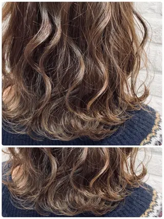ミディアム 白井 秀太郎のヘアスタイル