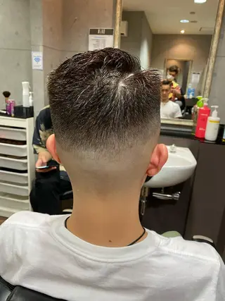 ショート 🔥無料メンズカット /パーマ🔥奥山のヘアスタイル