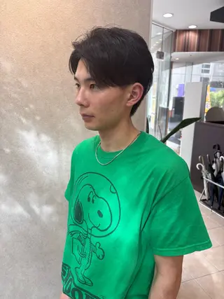 メンズ ひがし のののヘアスタイル