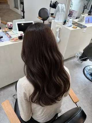 ロング カラー HAZUKI/ SOYON土橋二号店のヘアスタイル