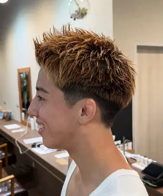 ショート メンズ 🪮ジュンノスケ 🪮のヘアスタイル