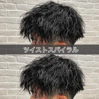 パーマ メンズ 優真/難波で 1番パーマが上手いのヘアスタイル