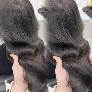 ロング カラー 髪質改善/美髪矯正 艶髪/Takutoのヘアスタイル