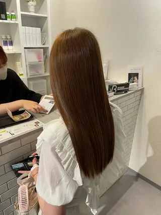 ロング 藤田一輝 【美髪職人】のヘアスタイル