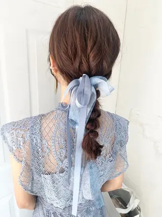 ヘアアレンジ uros.中目黒 moekaのヘアスタイル