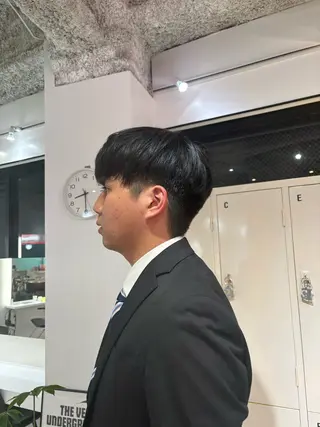 メンズ 🧤高明度ハイトーン 🧤莉音のヘアスタイル