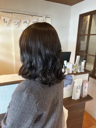 ミディアム カラー 徳永　髪質改善 カラー🪄💫のヘアスタイル