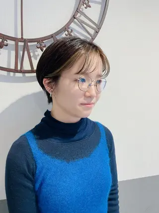 ショート コクブ アキヨのヘアスタイル