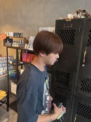 メンズ 中村 梨央奈のヘアスタイル