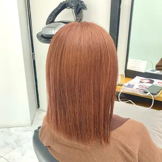 ミディアム カラー 🌷ラベンダーピンク 顔まわり🌷ねいろのヘアスタイル
