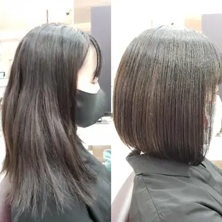 ミディアム ボブ・ロブ 福田 泰久✂️✨のヘアスタイル