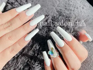 ロング Nail Salon +Aのネイルデザイン