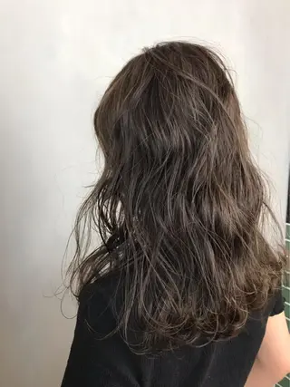セミロング カラー BROCANTE立川 karasawa.nのヘアスタイル