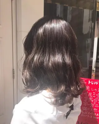 ミディアム カラー 🫟Blanco🫟 Color&Careのヘアスタイル