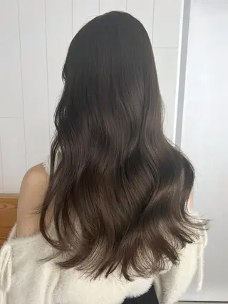 セミロング カラー ITbyALBUM 浦和店のヘアスタイル