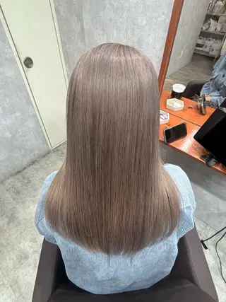 セミロング カラー 【C'LD】 Mimoのヘアスタイル