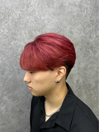 カラー メンズ センターパート特化 🌹RIO🌹のヘアスタイル