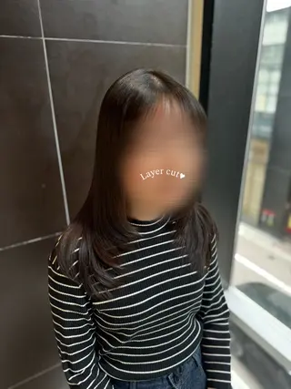セミロング 🤍たむら みなみ 銀座🤍のヘアスタイル