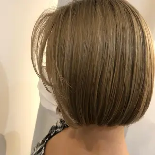 ショート やまさきえりこ ニュアンスパーマのヘアスタイル