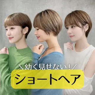 ショート ショート/ボブ 艶髪カラーTOSHIのヘアスタイル