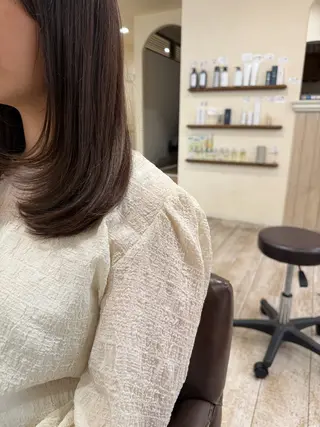 セミロング カラー 新越谷noble店長 松本拓也▶◀*.のヘアスタイル