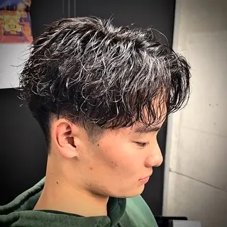 パーマ メンズ 🤍モテ/メンズ KEISHO🩶のヘアスタイル
