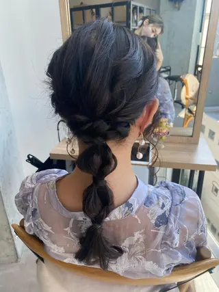 ヘアアレンジ 似合う髪型見つけます AYAKAのヘアスタイル