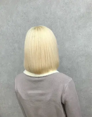カラー UNBLEACH ブリーチカラーのヘアスタイル
