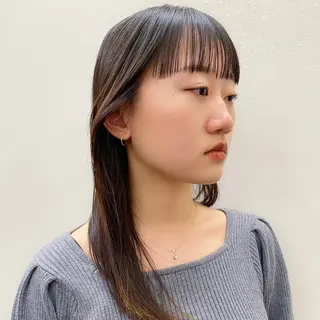 ショート カラー 似合わせレイヤー/ ケアパーマ/高倉のヘアスタイル