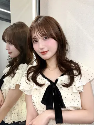 ロング カラー YUI  透明感🌱 艶カラー🍓浦和のヘアスタイル