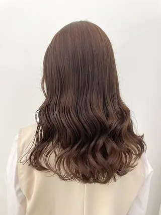 ミディアム 縮毛矯正WATARU 髪質改善 レイヤーのヘアスタイル