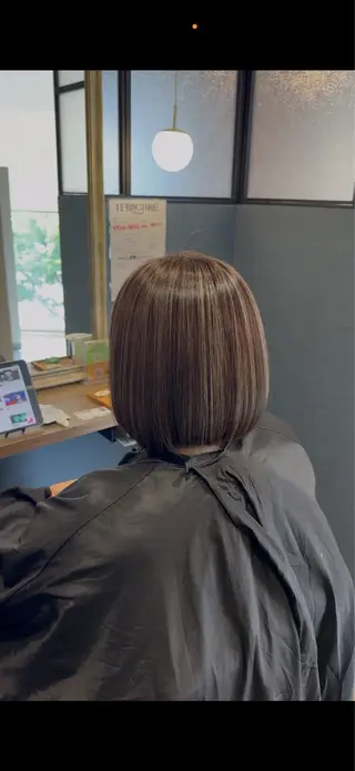 ミディアム 阪急箕面徒歩1分 labimani千葉のヘアスタイル