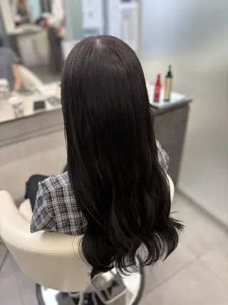 ロング カラー 透明感カラー×顔周り mizuki🫧のヘアスタイル