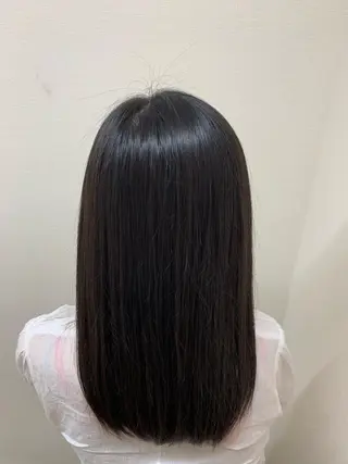 ロング 🫧美髪矯正🫧透明 感カラー🫧チサトのヘアスタイル