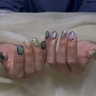 ミディアム YUME Nail Beautyのネイルデザイン