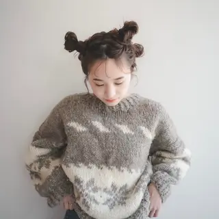 ロング ヘアアレンジ リナ✮レイヤーカット モデル様✮募集中のヘアスタイル
