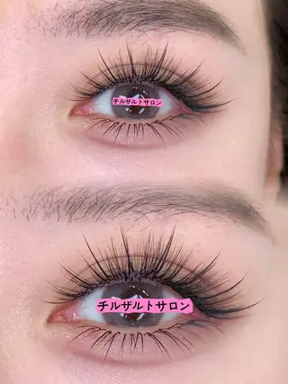 マツエク・マツパ 池袋💖 チルザルトサロンのマツエク・マツパデザイン