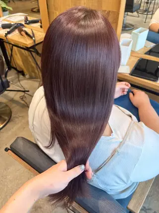 ロング カラー 似合わせhair🪡 艶カラー/小由葵のヘアスタイル