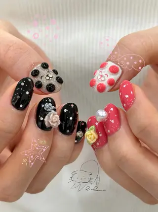ネイル ronronne .のネイルデザイン